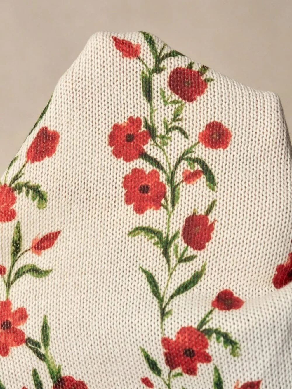 Apricot Casual Women's Floral Print Knitted Vest top
